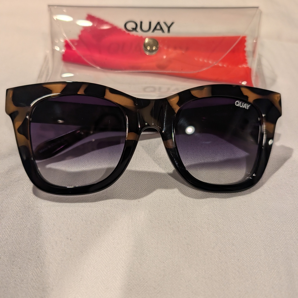 Quay Tortoise Shell Sunglasses